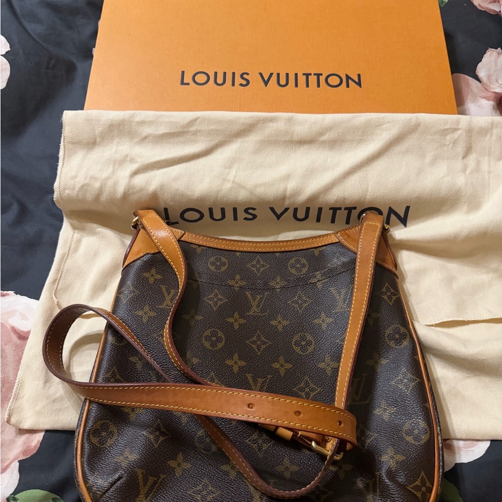 Louis Vuitton Brown Monogram Crossbody Bag